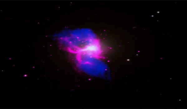 Chandra’s X-Ray Image Shows Monster Black Hole Burping Letter “H” Like Never Before 2023