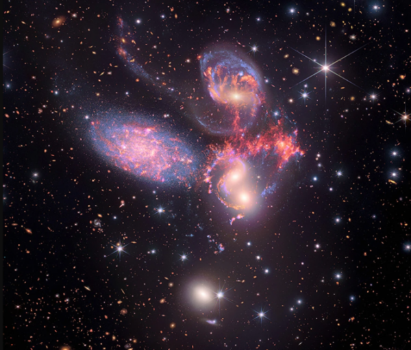 galaxy group NASA’s’sensory experience’ using Stephan’s Quintet 2023